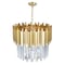 Cwi Lighting Deco 4 Light Down Chandelier With Medallion Gold Finish 1112P16-4-169 - alternate 3